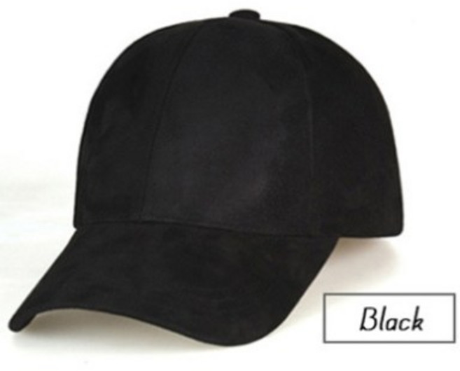 보씨엘 가을겨울 무지 스웨이드 심플 패션 볼캡 야구모자