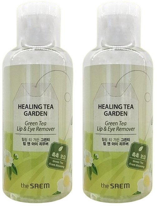 더샘 힐링 티 가든 그린티 립 앤 아이 리무버 150mlx2개, 150ml, 2개