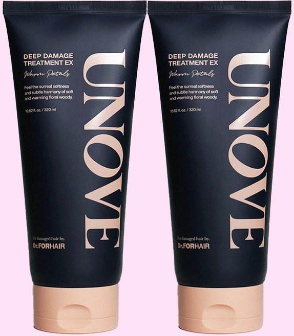 어노브 딥 데미지 트리트먼트 EX 헤어팩/헤어마스크, 320ml, 2개