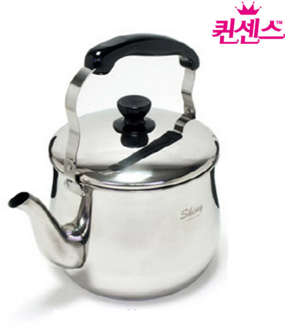 퀸센스 스테인레스 인덕션 겸용 물주전자 주전자 1.5L/3L/5L/7L 4종 택1, 1)퀸센스 샤이니 인덕션 주전자 1.5L