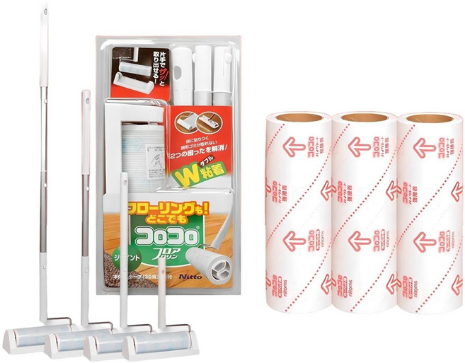고로고로 초강력 8M 테이프 리필+롱샤프트(4단)+거치대 (10M 1P 증정), 1개