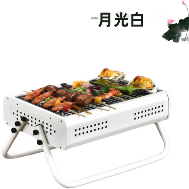 GUEFOON 圍爐煮茶燒烤爐 戶外炭爐, 1個, 白色:如图所示（2099）