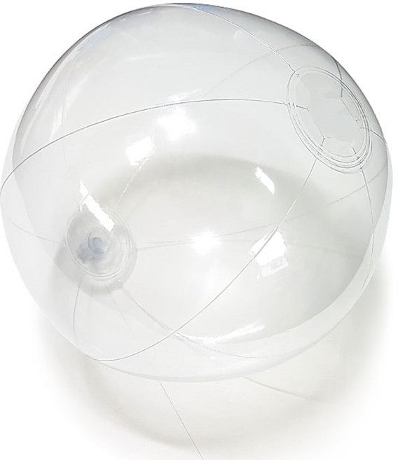 [알파벳A] 그리기비치볼 물놀이공 꾸미기, 5개, 투명비치볼