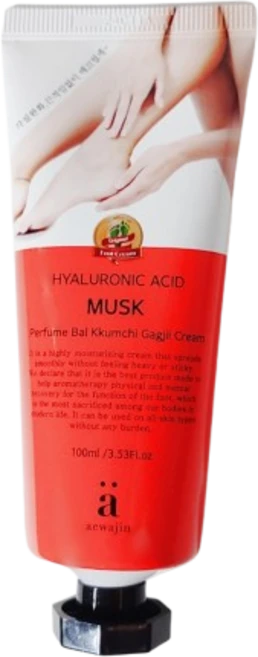 히알루론산 머스크 퍼퓸 발 각질 풋크림 100ml, 1 - 쿠팡