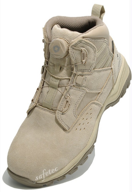 몽크로스 안전화 람세스 707 다이얼 사막화 밀리터리 경량 6인치 볼넓은 발편한 작업화