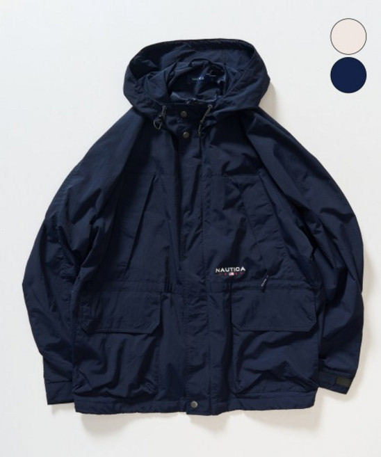 노티카 NAUTICA 후드 집 자켓 바람막이 점퍼 요트 파카