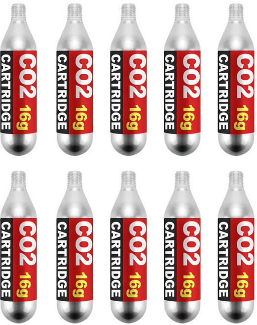 CO2 카트리지 이산화탄소 16g 1개 자전거 휴대용 압축펌프 교체형 어항 수초 서바이벌 에어건, EA01.이산화탄소 16g 1개