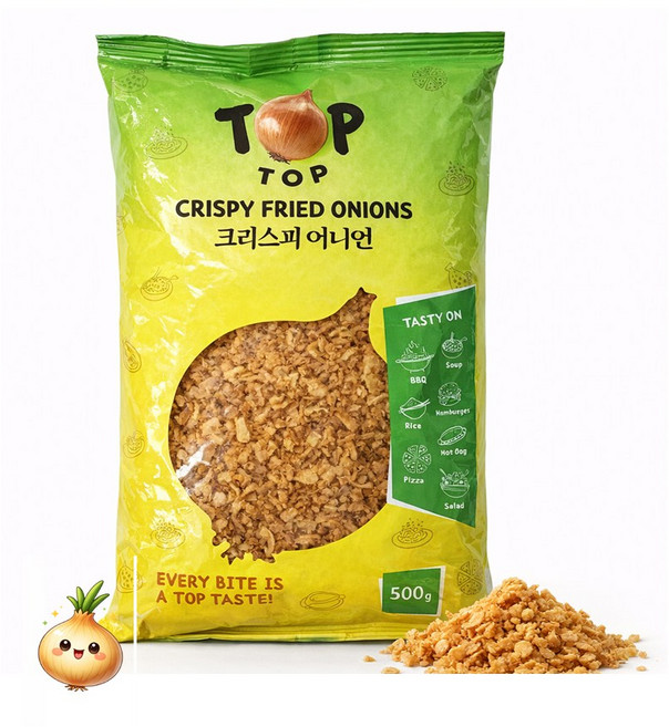 크리스피 어니언 500g 후레이크 토핑용, 1개