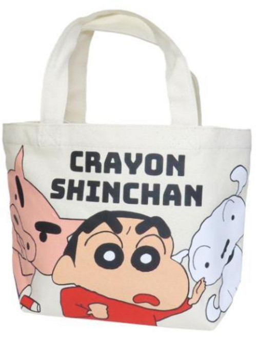 (일본) 짱구 에코백 신짱보조가방 짱구캔버스가방 런치백
