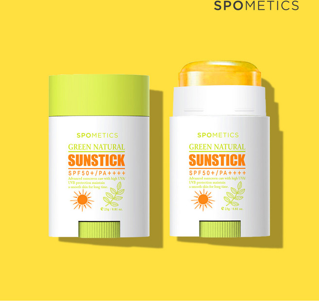 1+1 스포메틱스 투명 선스틱 선블록 자외선차단제 SPF50+PA++++, 1개