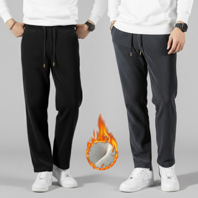 남성 겨울 기모 바지 팬츠 남자 코듀로이 골덴