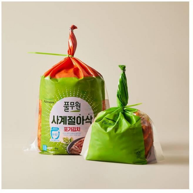 풀무원식품 사계절아삭포기김치4kg+총각김치2kg, 10개