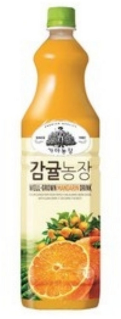 웅진 가야농장 감귤주스, 12개, 1.5L