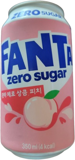 환타 제로 상큼 피치, 350ml, 2개