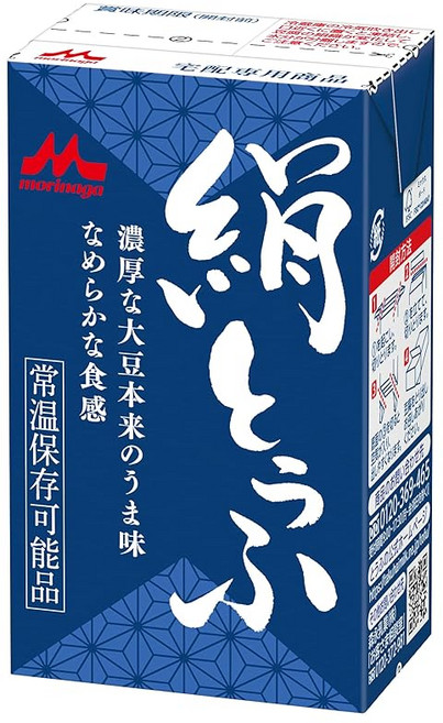 모리나가 실크 토후 상온 250g×12개 차가운 사람에게 상온 보존 가능품 장기 보존 비축 보존료 미사용, 1개, 1g
