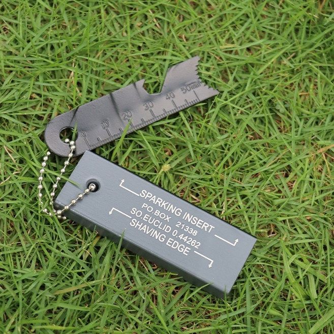 마그네슘 파이어 스틱 불피우기 아웃도어 스틸 부싯돌, 1개