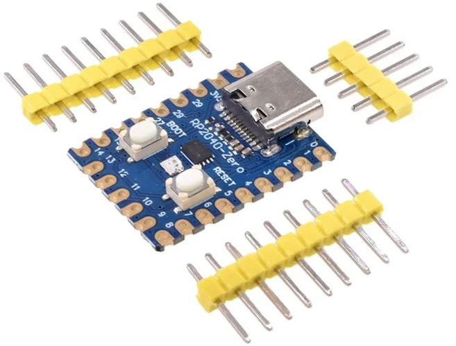 Raspberry Pi 마이크로 컨트롤러 PICO 개발 보드 듀얼 코어 Cortex M0 + 프로세서 2MB 플래시 용 1-10PCS R, 03 1PCS
