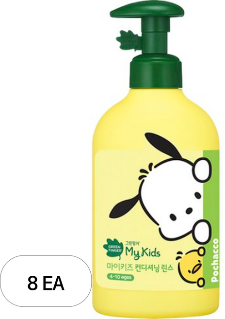 그린핑거 마이키즈 산리오 린스 과일향, 320ml, 8개
