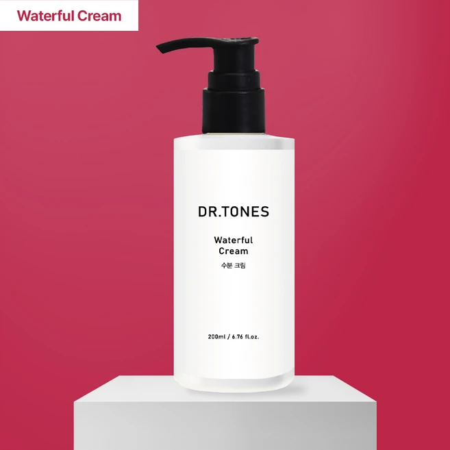 닥터톤즈 수분크림 워터플크림 8중 히알루론산 피부보습크림, 1개, 200ml - 쿠팡