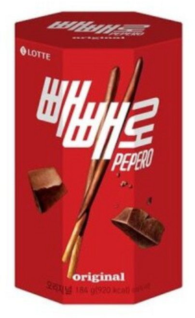 롯데 오리지널 빼빼로 184g, 단일구성, 1