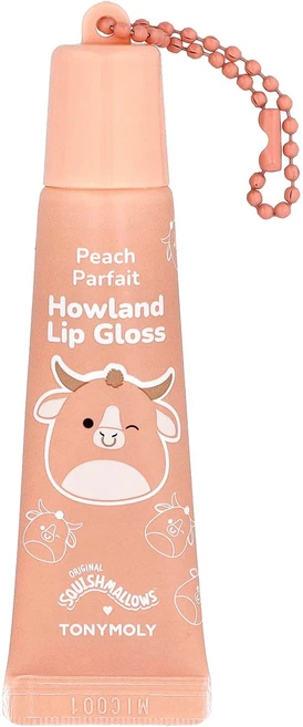 토니모리 오리지널 스퀴시멜로우™ 하울랜드 키체인 립글로스 피치 파르페 11g TMY-07621 - 쿠팡