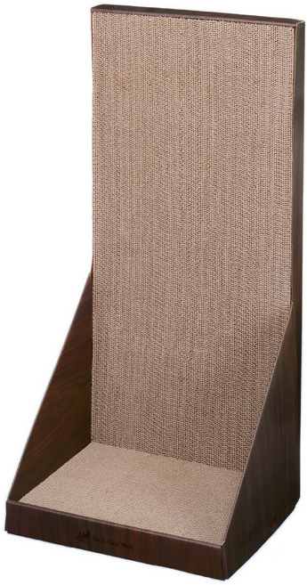 가리가리 월 고양이 스크래쳐, 다크 브라운, 1개