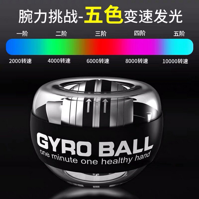 최강 크립볼 전완근단련 자동 없음 투수 팔힘 코어 플래티넘 블랙 블랙킹 자동 없음, 1개, 플래티넘 레드 자동 시작/팔찌 포함