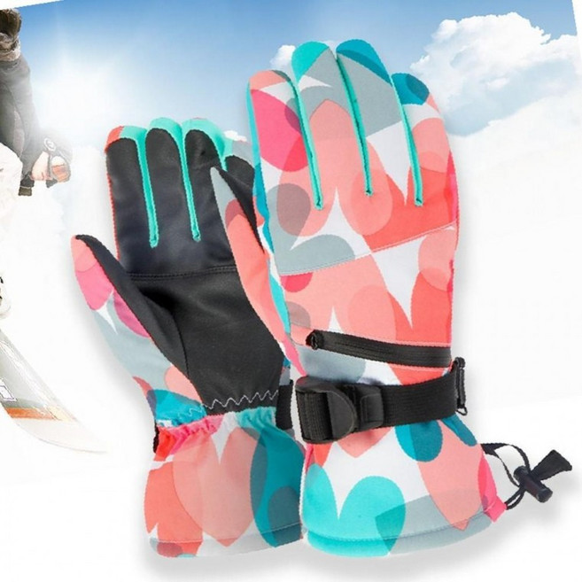 겨울스키장갑 스마트터치 키밍 겨울 스키보드 스포츠용 방한 방수 장갑