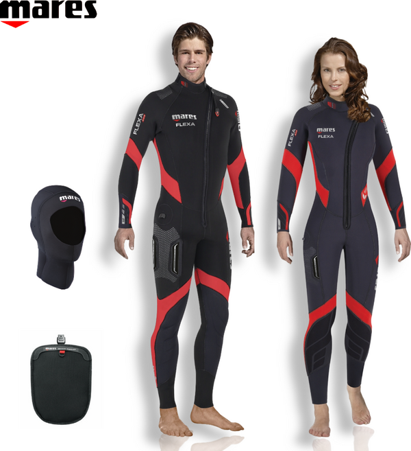 마레스 스쿠버 프리다이빙 뉴 플렉사 5mm 슈트 남성 여성 바다수영 잠수복