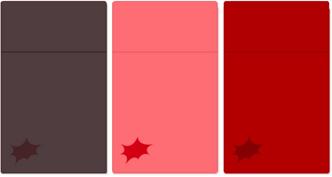 빠밤 실리콘 스키니 담배 케이스 3종 세트