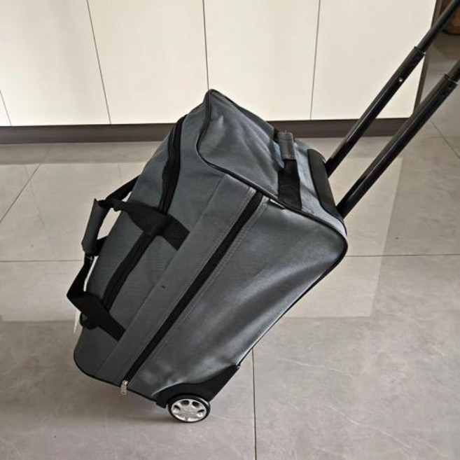 보스턴가방 더플백 대용량 휴대 여행 소프트 핸들 청년 비즈니스 OL 타입 폴리에스터 소재 접을 수 있는 중국 제조 오кс포드 천 항공 수하물