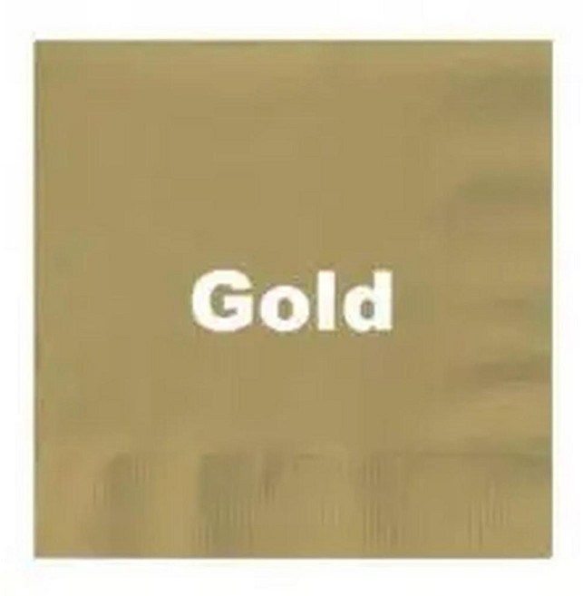 일러스트레이션 웨딩 냅킨 애완동물 칵테일 파티 애호가, B. 40cm Guest Towel, 14. Gold Napkins, 1개