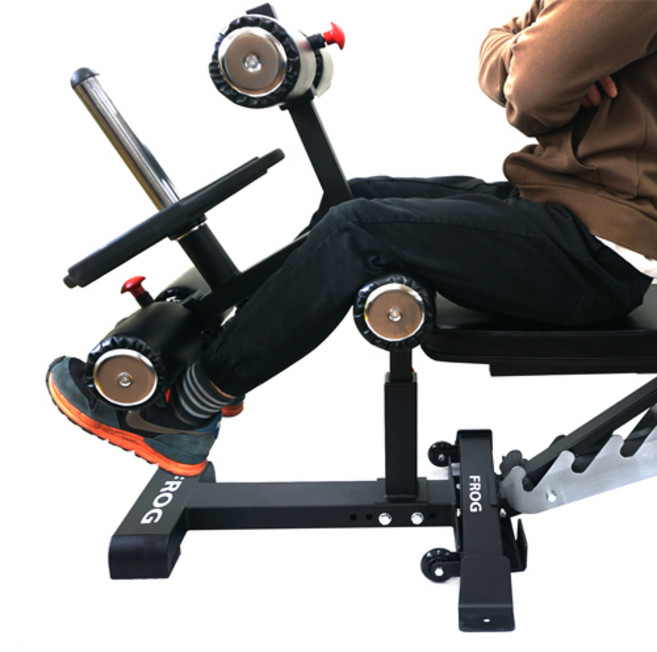 레그 익스텐션 레그컬 벤치옵션 I 벤치별도구매 하체운동 허벅지강화 다리운동기구, 1개