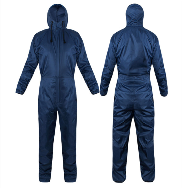 카멜로 원피스 통기 피스복 도장복 바람막이 방수 작업복 생활방수 (주머니 없음), 1세트