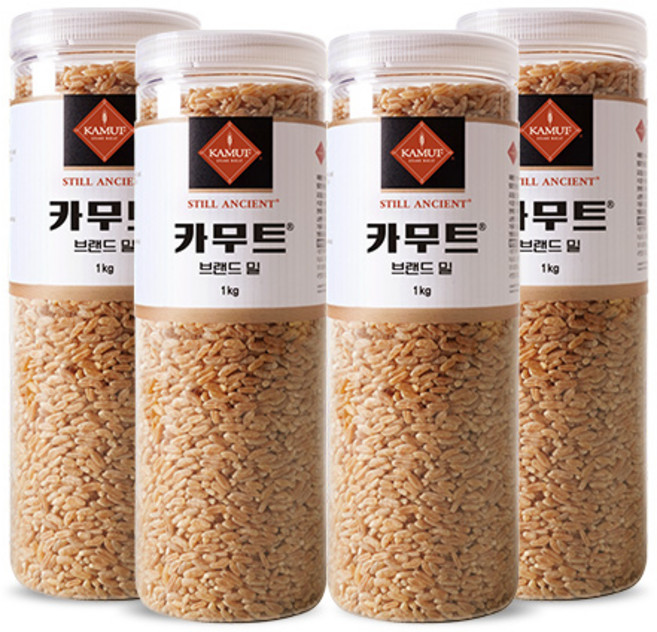 정품 카무트 카무트® 브랜드 호라산 밀 1kg x 4개