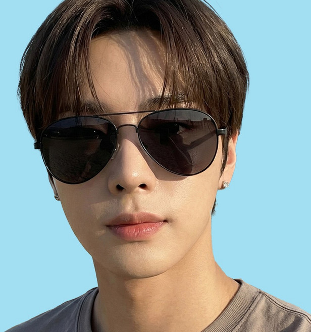 일리아노 패션 보잉 남자 여자 UV400 편광 데일리 선글라스