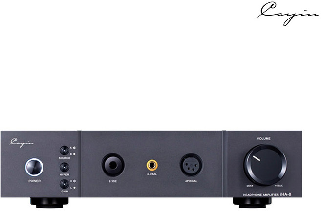 [Cayin] iHA-8 Class A 아날로그 헤드폰앰프