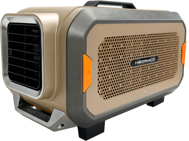 아기방에어컨 아이방 이동식냉난방기 작은방에어컨, 옐로우