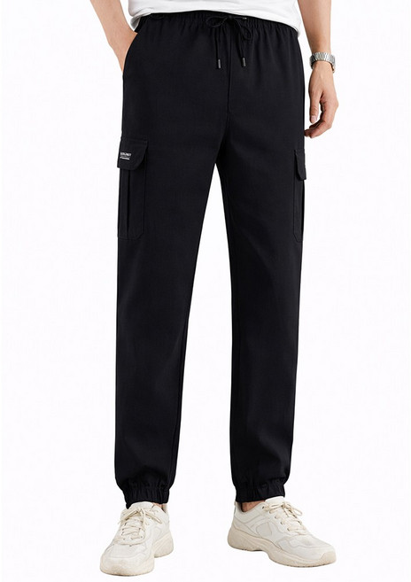 차쿠 남성 여름 봄 가을 카고 팬츠 스판 포켓바지 작업복 바지 신축성 좋음