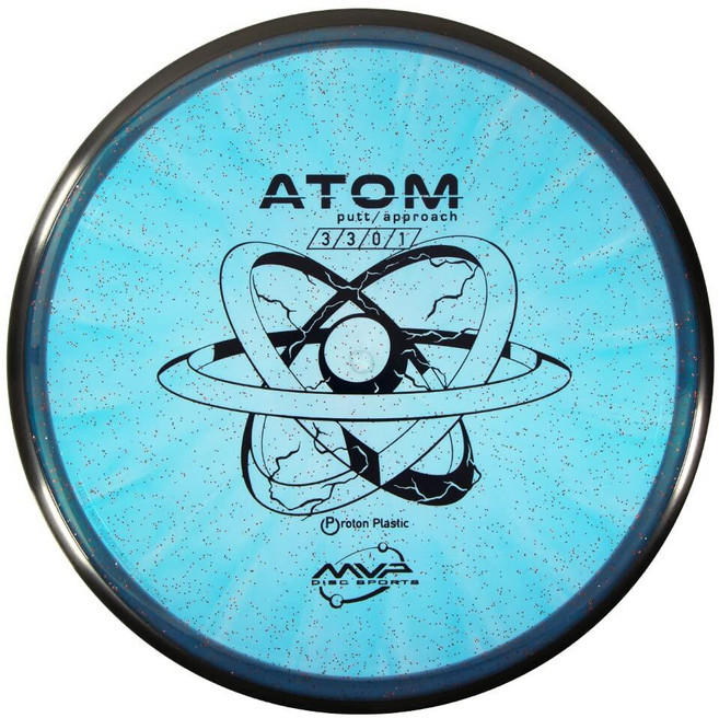 MVP Disc Sports Proton Atom Disc 골프 퍼터 (165-170g / 색상은 다를 수 있음)