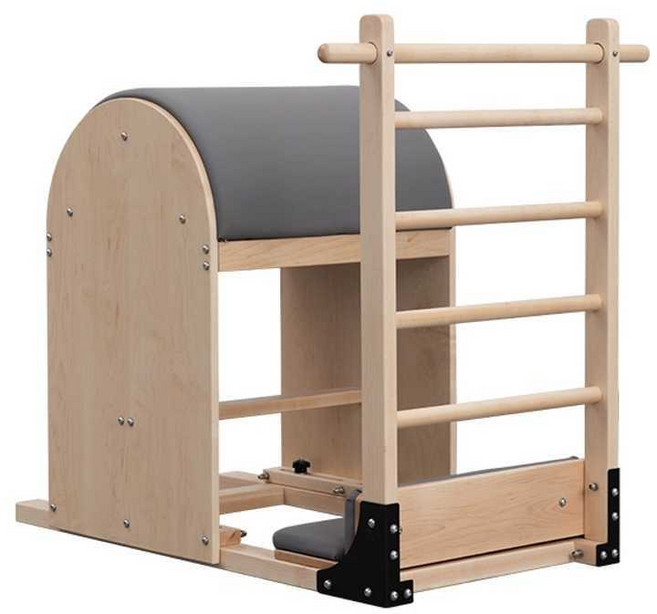 필라테스 트레이닝 장비 스트레칭 원목 자세 교정 사다리, 1개