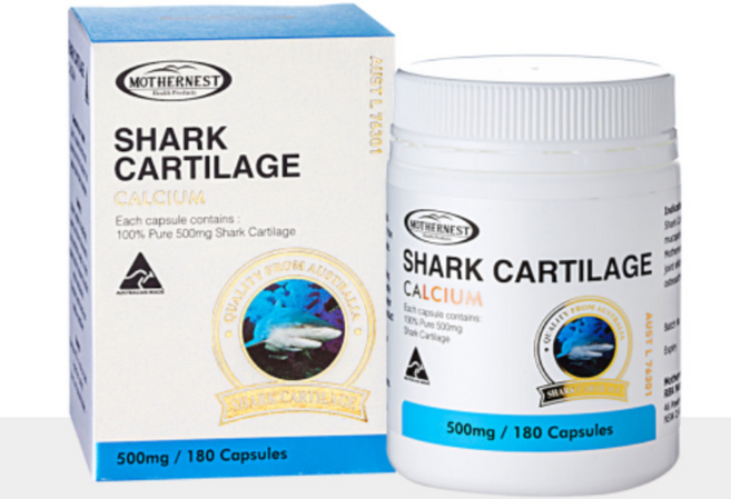 호주 칼슘 상어연골 500mg 180캡슐 마더네스트, 1개