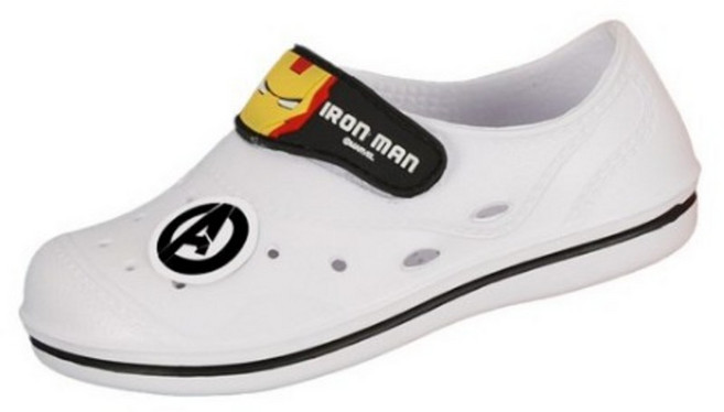 프로월드컵 아동용 아이언맨 모건 EVA 논슬립 실내화