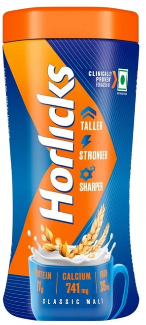 Horlicks Health & Nutrition Drink Classic Malt, 1개, 500g - 쿠팡