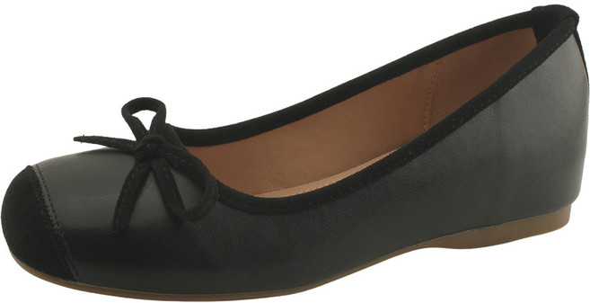 리본 키높이 히든 속굽 웨지 플랫슈즈 4cm