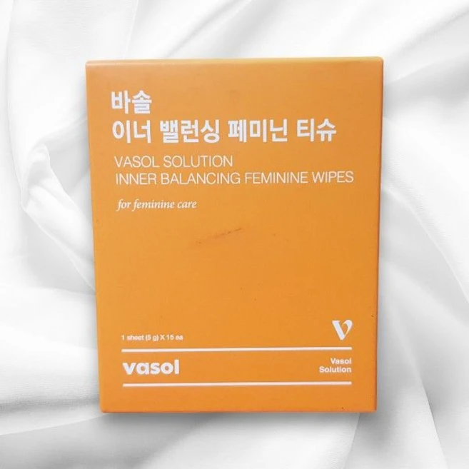 바솔 이너밸런싱 페미닌티슈 (15매), 1개, 75g - 쿠팡