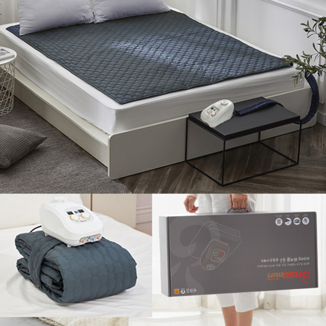 해외용 온수매트 110V 240V 워셔블 물세탁, Q 퀸