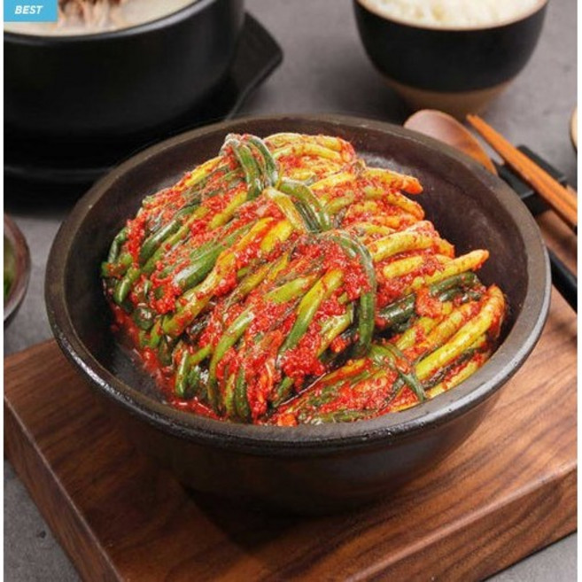 봉화청량산 국산 파김치, 1개, 1kg