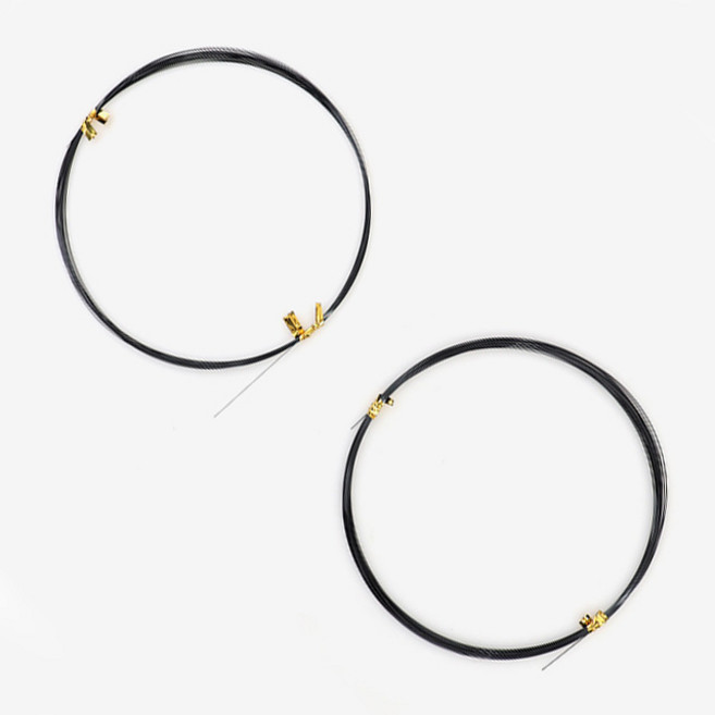 티탄 와이어 기억형상합금 선상 낚시채비 갈치 풀치 삼치, 1개