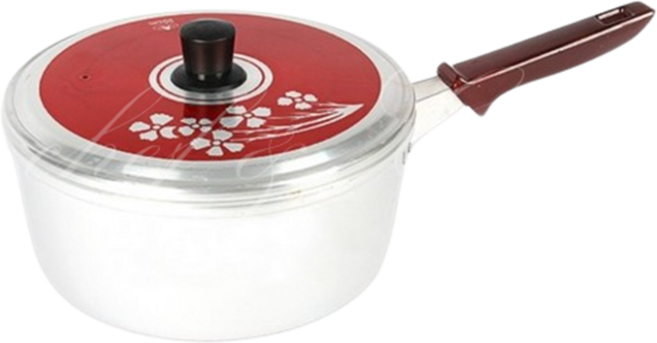 쉐프앤쿡 국산 레트로 라면 양은냄비 백냄비 꽃냄비 코스모스냄비, 18cm, 편수(한손), 1개